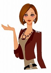 女性の垢ぬけたファッション