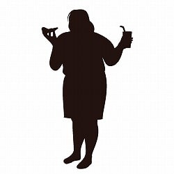 ふくよかな女性