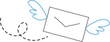 メールのやりとり