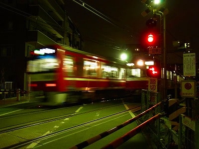 帰りの電車にて